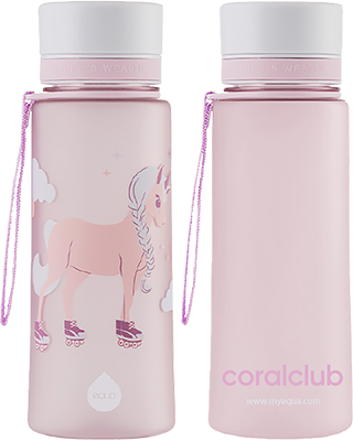 Sticlă de plastic EQUA "Unicorn"